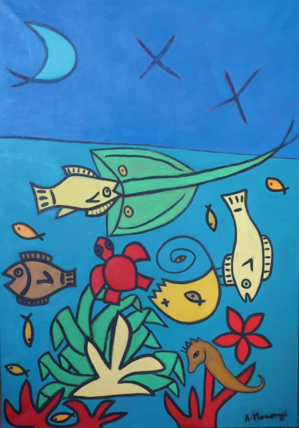 genesis 2019 oil 116 x 81 cm